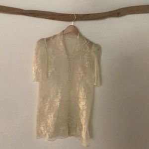 Vintage gauze blouse